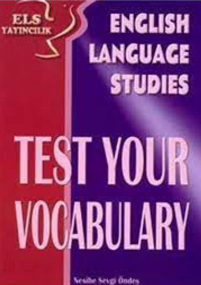 ENGLISH LANGUAGE STUDIES TEST YOUR VOCABULARY ANKA Fotokopi