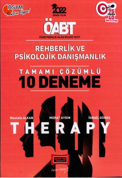 THERAPY TAMAMI ÇÖZÜMLÜ 10 DENEME ANKA Fotokopi