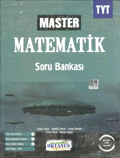 TYT MATEMATİK MASTER SORU BANKASI ANKA Fotokopi