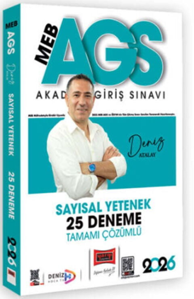 2026 MEB AGS Sayısal Yetenek Tamamı Çözümlü 25 Deneme Yargı Yayınları