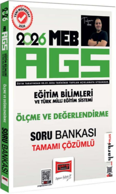 2026 MEB AGS Eğitim Bilimleri ve Türk Milli Eğitim Sistemi Ölçme ve Değerlendirme Soru Bankası Yargı Yayınları ANKA Fotokopi