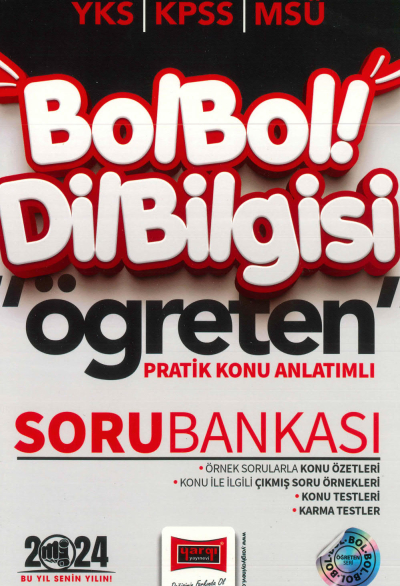 BOL BOL DİL BİLGİSİ ÖĞRETEN PRATİK KONU ANLATIMLI SORU BANKASI ANKA Fotokopi