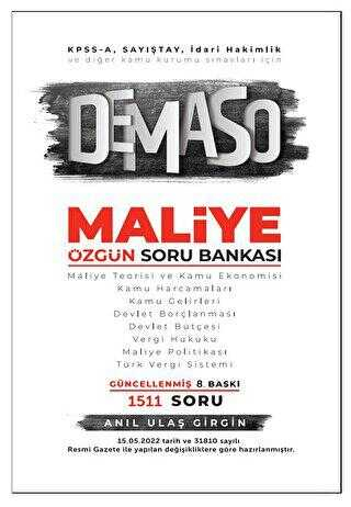 Anıl Ulaş Girgin KPSS A Grubu DEMASO Maliye Özgün Soru Bankası Anıl Ulaş Girgin ANKA Fotokopi