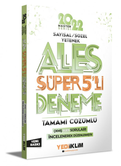 ALES SÜPER 5'Lİ DENEME TAMAMI ÇÖZÜMLÜ ANKA Fotokopi