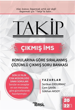 TAKİP ÇIKMIŞ İMS SINAV SORULARI ÇÖZÜMLÜ ANKA Fotokopi
