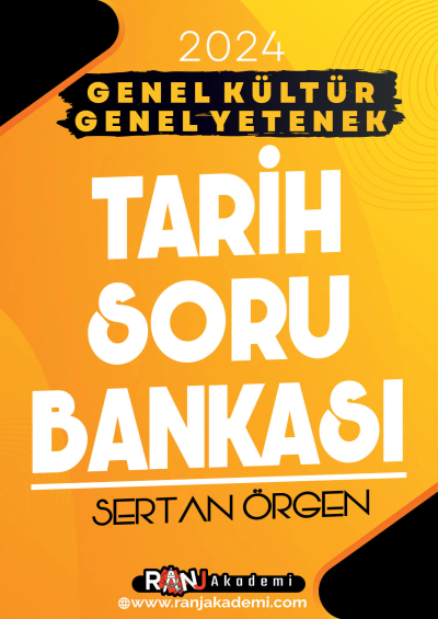 Tarih Soru Bankası Sertan Örgen ANKA Fotokopi