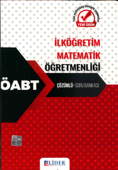 İLKÖĞRETİM MATEMATİK ÖĞRETMENLİĞİ ÇÖZÜMLÜ SORU BANKASI