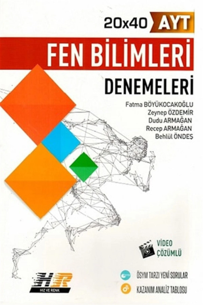 AYT Fen Bilimleri 20x40 Denemeleri Hız ve Renk Yayınları ANKA Fotokopi