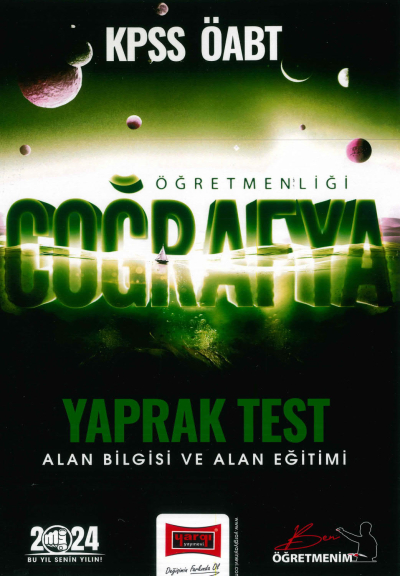 COĞRAFYA ÖĞRETMENLİĞİ YAPRAK TEST ALAN BİLGİSİ-ALAN EĞİTİMİ ANKA Fotokopi