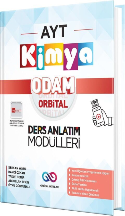 AYT Kimya Ders Anlatım Modülleri Orbital Yayınları ANKA Fotokopi