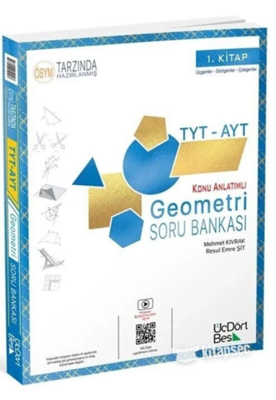 TYT-AYT Geometri Soru Bankası (1. Kitap) 2024 Model