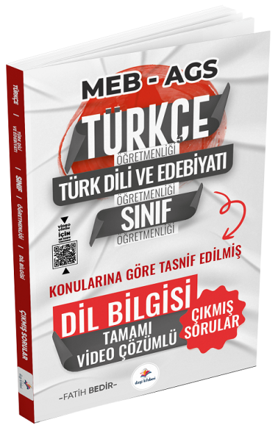 2025 ÖABT MEB-AGS Türkçe, Edebiyat, Sınıf Dil Bilgisi Son 12 Yıl Çıkmış Soru Konularına Göre Çözümlü Dizgi Kitap Yayınları