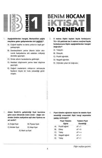 İKTİSAT 10 LU DENEME 2022 ANKA Fotokopi