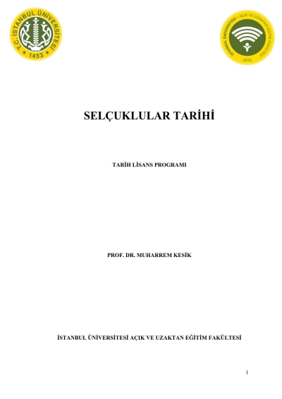 Selçuklular Tarihi ANKA Fotokopi