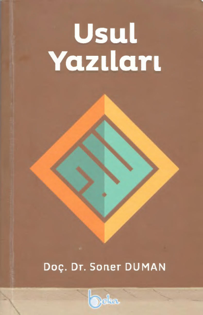 Usul Yazıları Soner Duman ANKA Fotokopi