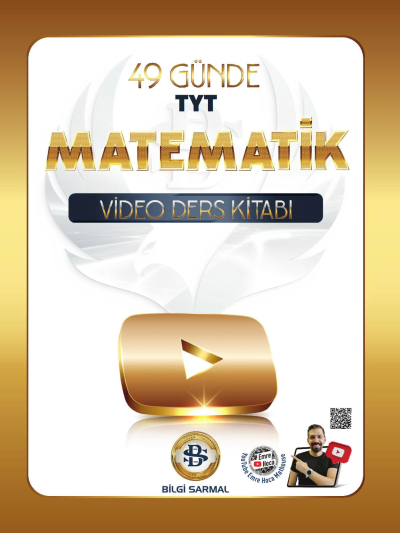 49 Günde TYT Matematik Video Ders Kitabı Bilgi Sarmal Yayınları ANKA Fotokopi