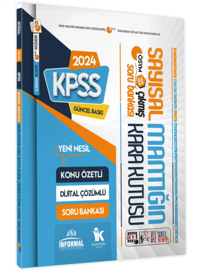 SAYISAL MANTIĞIN KARA KUTUSU ÇIKMIŞ SORU BANKASI ANKA Fotokopi