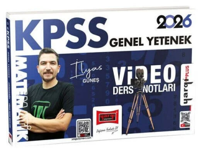 2026 KPSS Matematik Video Ders Notları İlyas Güneş Yargı Yayınları ANKA Fotokopi