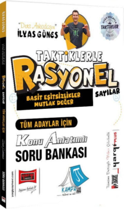 Tüm Adaylar İçin Taktiklerle Rasyonel Sayılar Konu Anlatımlı Soru Bankası Yargı Yayınları ANKA Fotokopi