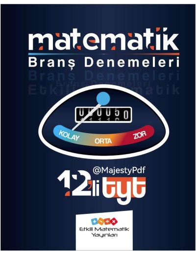 TYT Matematik 12 li Branş Denemeleri Etkili Matematik Yayınları ANKA Fotokopi
