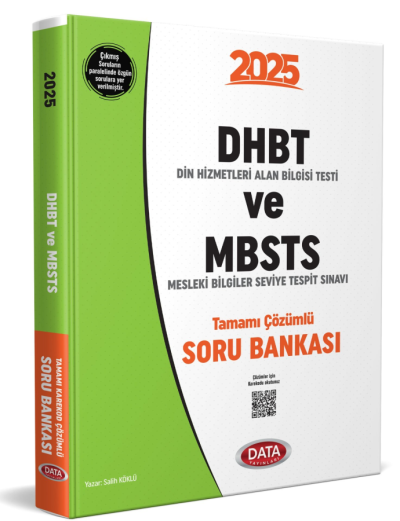 2025 DHBT ve MBSTS Tamamı Çözümlü Soru Bankası Data Yayınları ANKA Fotokopi