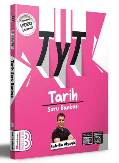 TYT Tarih Tamamı Çözümlü Soru Bankası Benim Hocam Yayınları