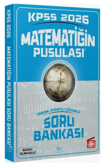 2026 KPSS Matematik Matematiğin Pusulası Soru Bankası Çözümlü CBA Yayınları ANKA Fotokopi