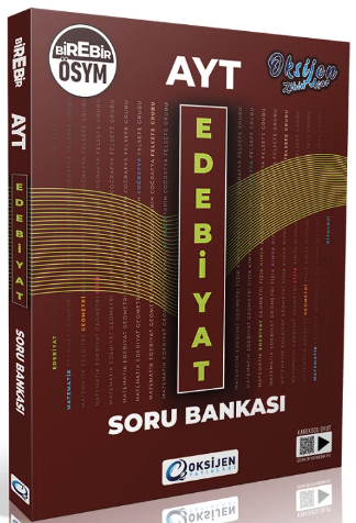 AYT Edebiyat Soru Bankası Çözümlü Oksijen Yayınları ANKA Fotokopi