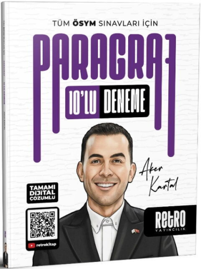 Paragraf 10 Deneme Çözümlü Retro Yayıncılık ANKA Fotokopi