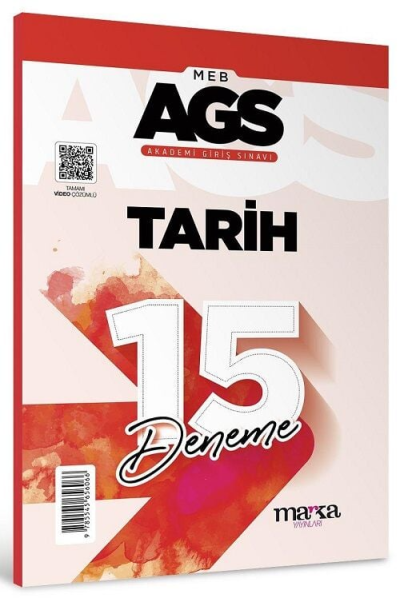 2025 MEB AGS Tarih 15 Deneme Tamamı Video Çözümlü Marka Yayınları ANKA Fotokopi