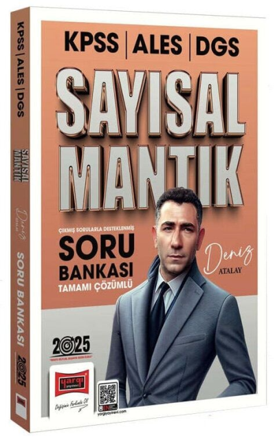 2025 KPSS ALES DGS Sayısal Mantık Tamamı Çözümlü Soru Bankası Yargı Yayınları ANKA Fotokopi