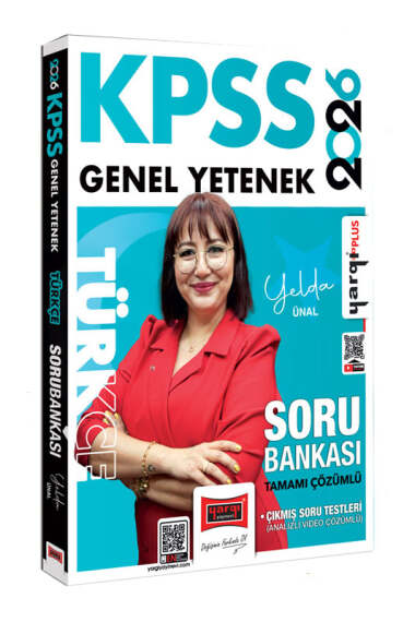2026 KPSS Türkçe Soru Bankası Çözümlü Yelda Ünal Yargı Yayınları ANKA Fotokopi