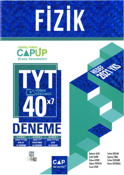 TYT Fizik 40x7 Deneme ANKA Fotokopi
