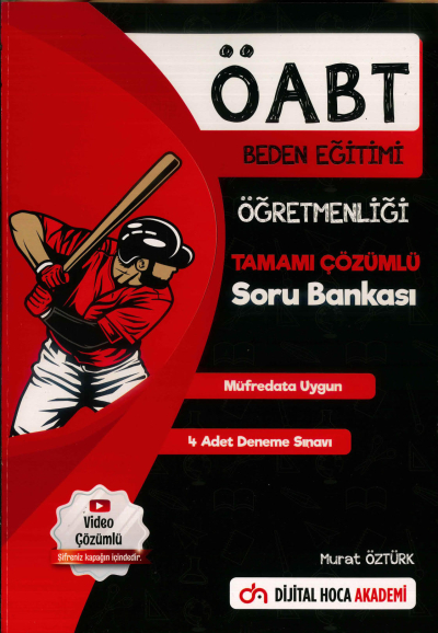 ÖABT Beden Eğitimi Öğretmenliği Tamamı Video Çözümlü Soru Bankası Dijital Hoca Akademi ANKA Fotokopi