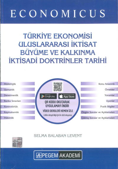 ECONOMICUS TÜRKİYE EKONOMİSİ ULUSLARASRASI İKTİSAT BÜYÜME VE KALKINMA İKTİSADİ DOKTRİNLER TARİHİ ANKA Fotokopi