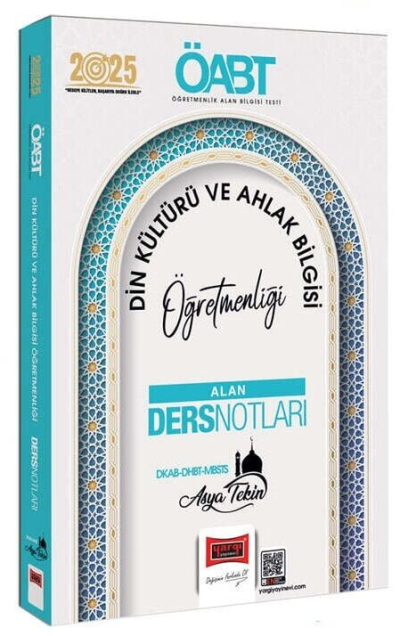 2025 ÖABT DKAB DHBT MBSTS Din Kültürü ve Ahlak Bilgisi Öğretmenliği Video Ders Notları (Asya Tekin) Yargı Yayınları ANKA Fotokopi