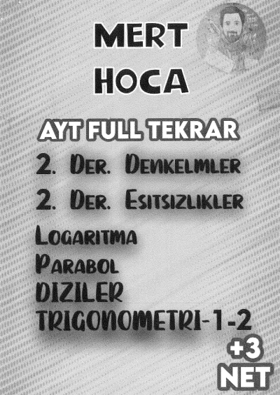 Mert Hoca AYT Full Tekrar ANKA Fotokopi