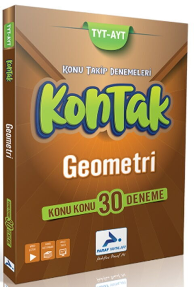 TYT-AYT Geometri Kontak Deneme Paraf Yayınları ANKA Fotokopi