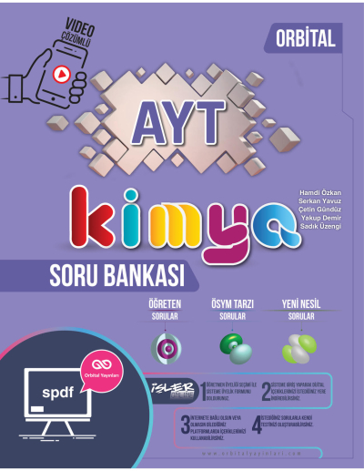 AYT Kimya Orbital Soru Bankası Orbital Yayınları ANKA Fotokopi