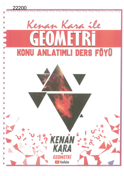 Kenan Kara İle Geometri 2022 Güncel Baskı #2022 Tayfa KONU ANLATIMLI DERS FÖYÜ