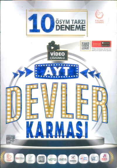 AYT DEVLER KARMASI 10 DENEME ANKA Fotokopi