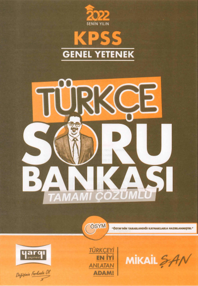 TÜRKÇE ÇÖZÜMLÜ SORU BANKASI MİKAİL ŞAN ANKA Fotokopi