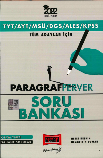 TÜM ADAYLAR İÇİN PARAGRAFPERVER SORU BANKASI ANKA Fotokopi