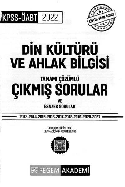 TAMAMI ÇÖZÜMLÜ ÇIKMIŞ SORULAR VE BENZER SORULAR (2013-2021) ANKA Fotokopi