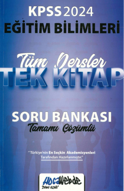 EĞİTİM BİLİMLERİ TÜM DERSLER TEK KİTAP TAMAMI ÇÖZÜMLÜ SORU BANKASI ANKA Fotokopi