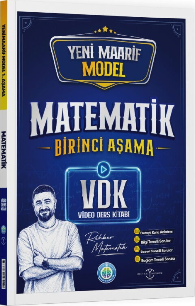 Maarif 1. Aşama Matematik Video Ders Kitabı Rehber Matematik ANKA Fotokopi