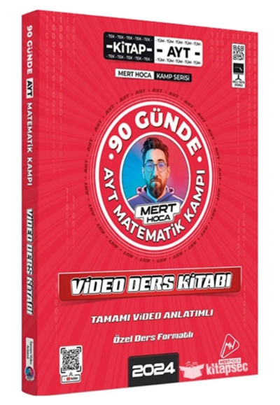 2024 90 Günde AYT Matematik Kampı Video Ders Kitabı Mert Hoca ANKA Fotokopi