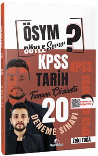 ÖSYM Böyle Sorar 2026 KPSS Tarih Tamamı PDF Çözümlü 20 Deneme Sınavı Dizgi Kitap ANKA Fotokopi