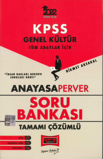 ANAYASA PERVER TAMAMI ÇÖZÜMLÜ SORU BANKASI ANKA Fotokopi