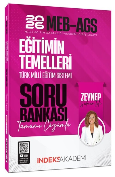 2026 MEB-AGS Eğitimin Temelleri ve Türk Milli Eğitim Sistemi Soru Bankası Çözümlü İndeks Akademi Yayıncılık ANKA Fotokopi